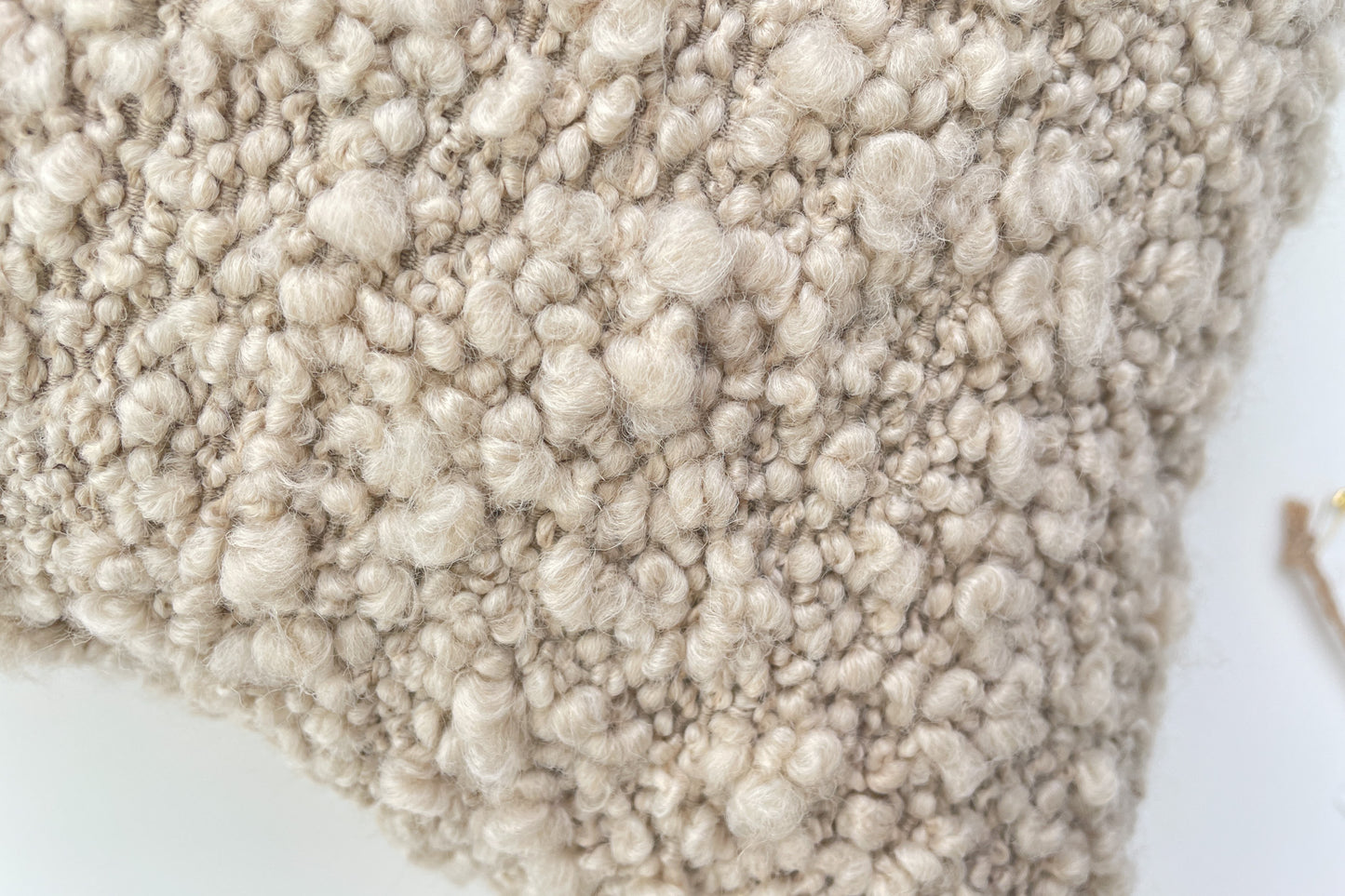 Capa de Almofada Sophisticated Bouclé