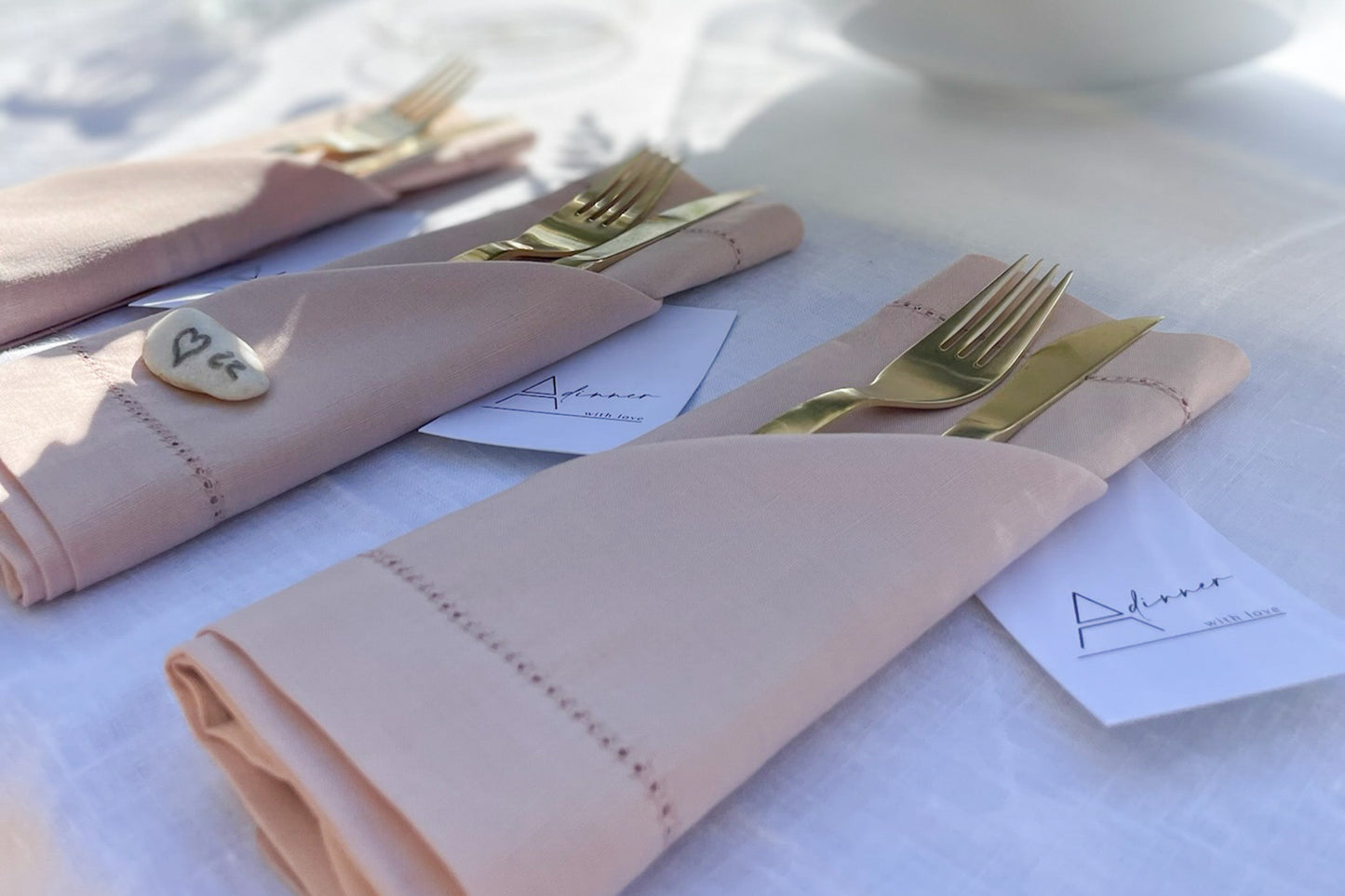 Guardanapo Linho x Classic Rose